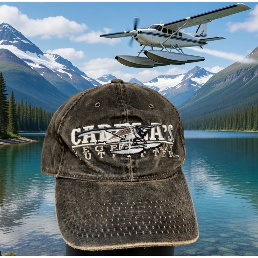 Cabela's Legendary Outfitter Puddle‎ Jumper Brown Ball Cap Adjustable Strap
